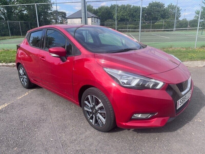 Red Used 2018 Nissan Micra Acenta Limited Edition Hatchback | £4,995 (Super price) - Image 1/4