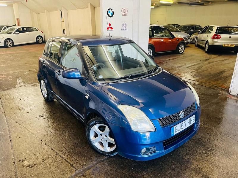 Used Suzuki Swift GLX 101 HP (74 kW) 2007 Blue Hatchback