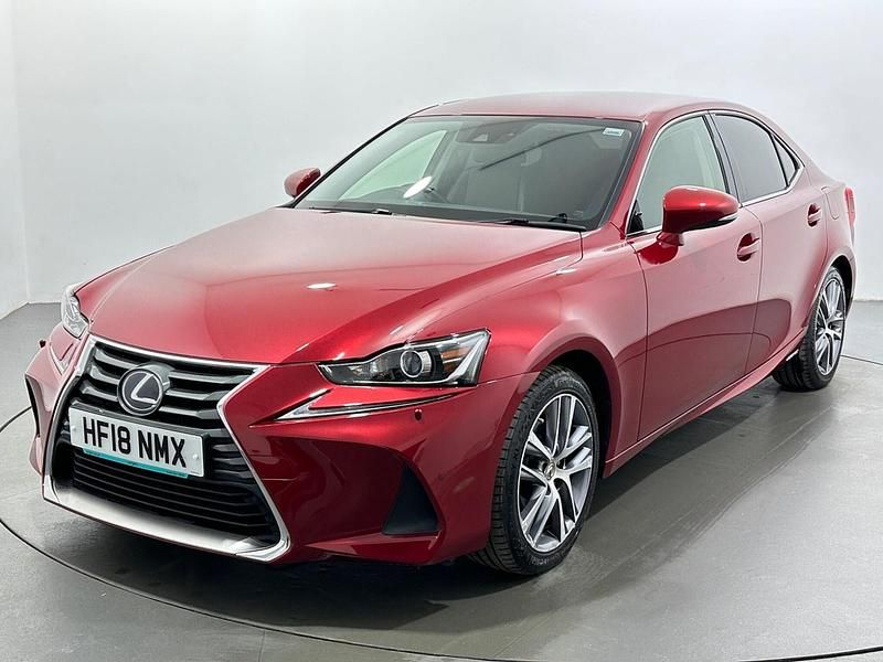 Used Lexus IS300h Executive Line 2018 Red Sedan
