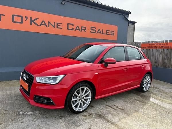 Used Audi A1 S-Line 2015 Red Hatchback