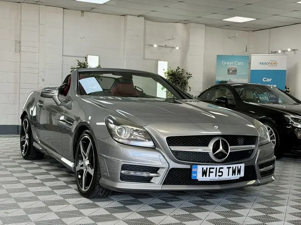 Used Mercedes SLK250 AMG 2015 Silver Cabriolet
