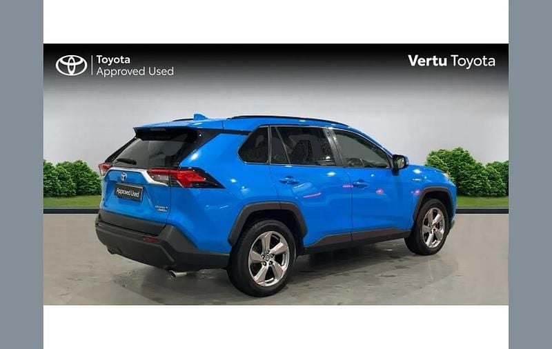 Used Toyota RAV4 Hybrid Design 218 HP (160 kW) 2021 Blue SUV