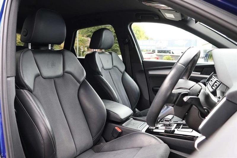 Used Audi Q5 S-Line 245 HP (180 kW) 2021 Blue SUV