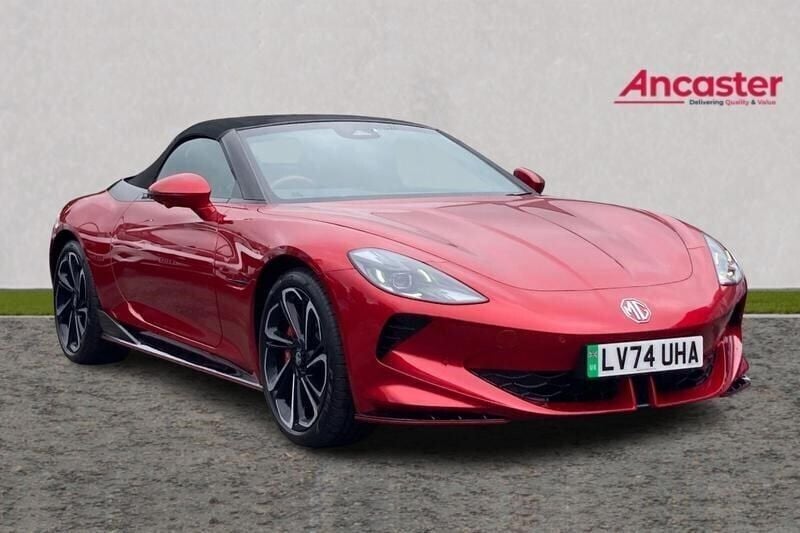 Red Used 2024 MG Cyberster Cabriolet | £48,495 - Image 1/4