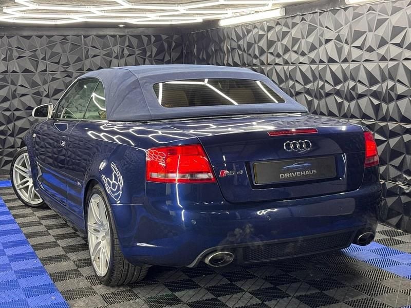 Used Audi RS4 Performance 420 HP (308 kW) 2006 Blue Cabriolet