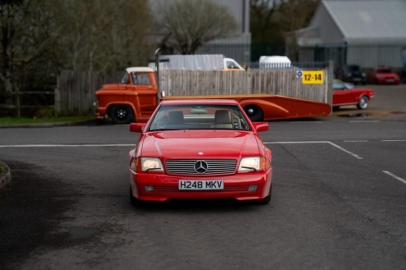 Used Mercedes SL500 1991 Red