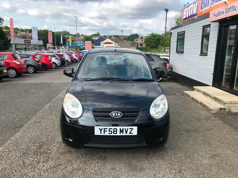 Used Kia Picanto 60 HP (44 kW) 2009 Black Hatchback
