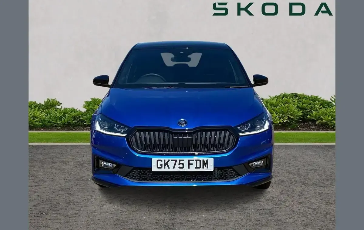 Used Skoda Fabia Monte Carlo 113 HP (83 kW) 2025 Blue Hatchback