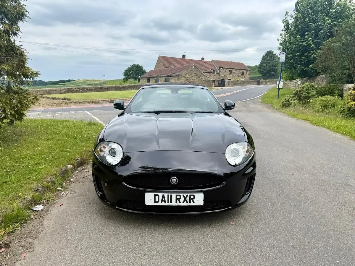Used Jaguar XK 385 HP (283 kW) 2011 Black Cabriolet