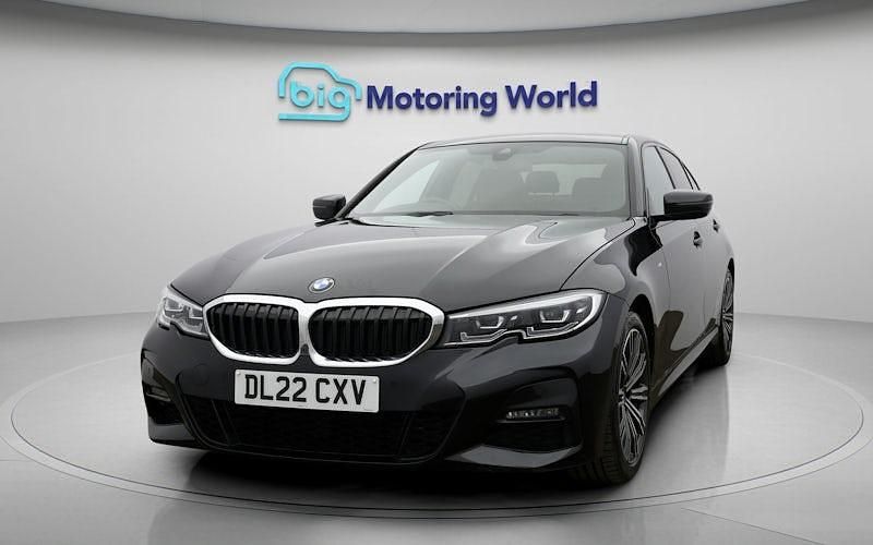 Used BMW 320 M Sport 184 HP (135 kW) 2022 Black Sedan