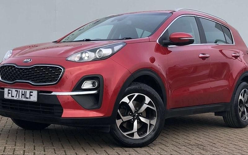 Used Kia Sportage 132 HP (97 kW) 2021 Red SUV