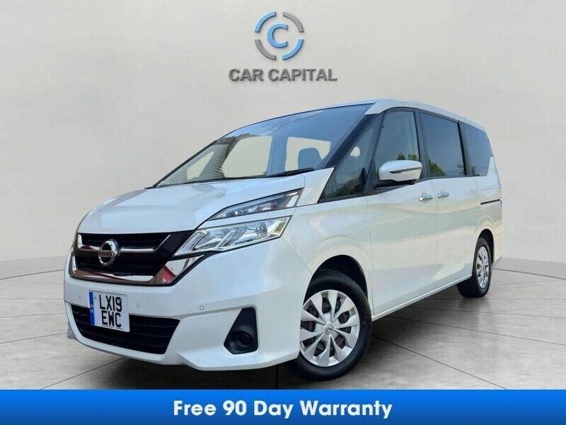 White Used 2019 Nissan Serena Pure MPV | £11,900 (Expensive) - Image 1/3