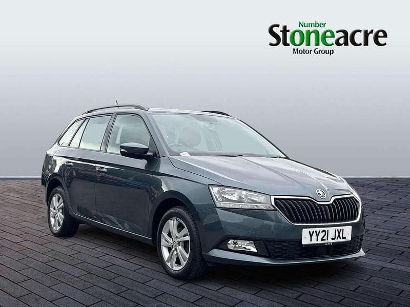 Grey Used 2021 Skoda Fabia SE Estate | £12,995 (Fair price) - Image 1/4