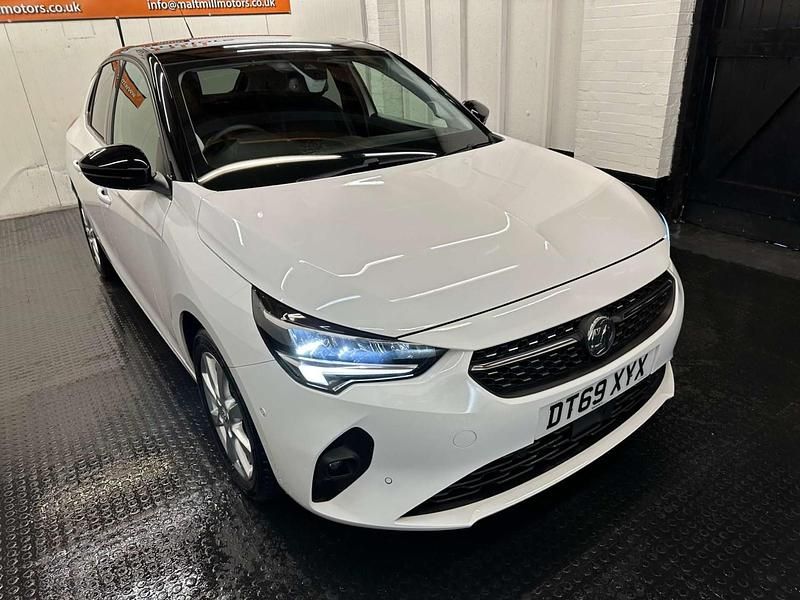 Used Vauxhall Corsa Elite 100 HP (73 kW) 2020 White Hatchback