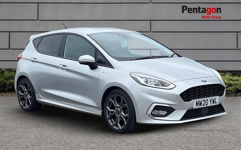 Silver Used 2020 Ford Fiesta ST-Line Hatchback | £11,995 (Fair price) - Image 1/4