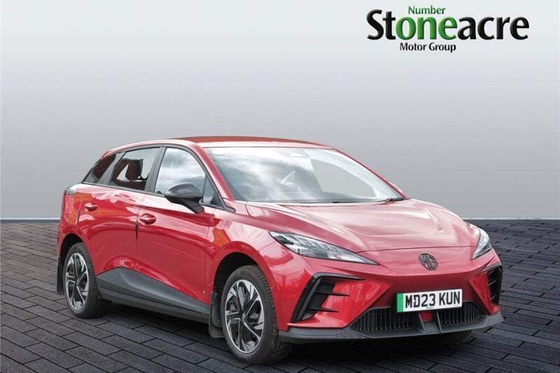 Red Used 2023 MG MG4 EV SE Hatchback | £13,495 (Good price) - Image 1/4