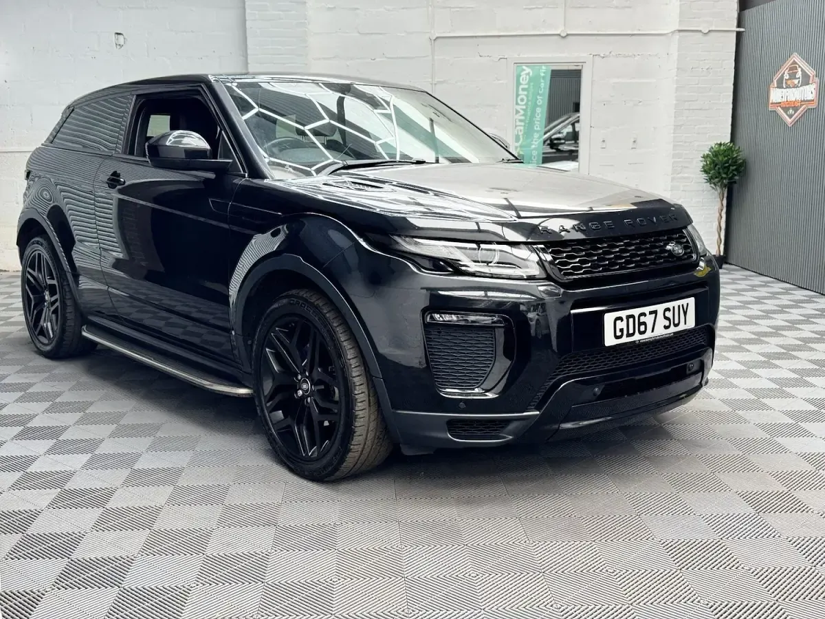 Used Land Rover Range Rover evoque HSE Dynamic 2017 Black Coupe