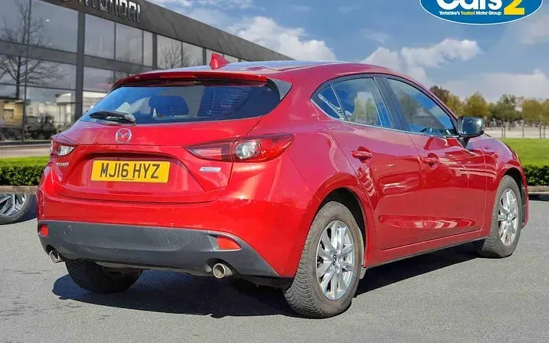 Używany Mazda 3 165 KM (121 kW) 2016 Czerwony Hatchback