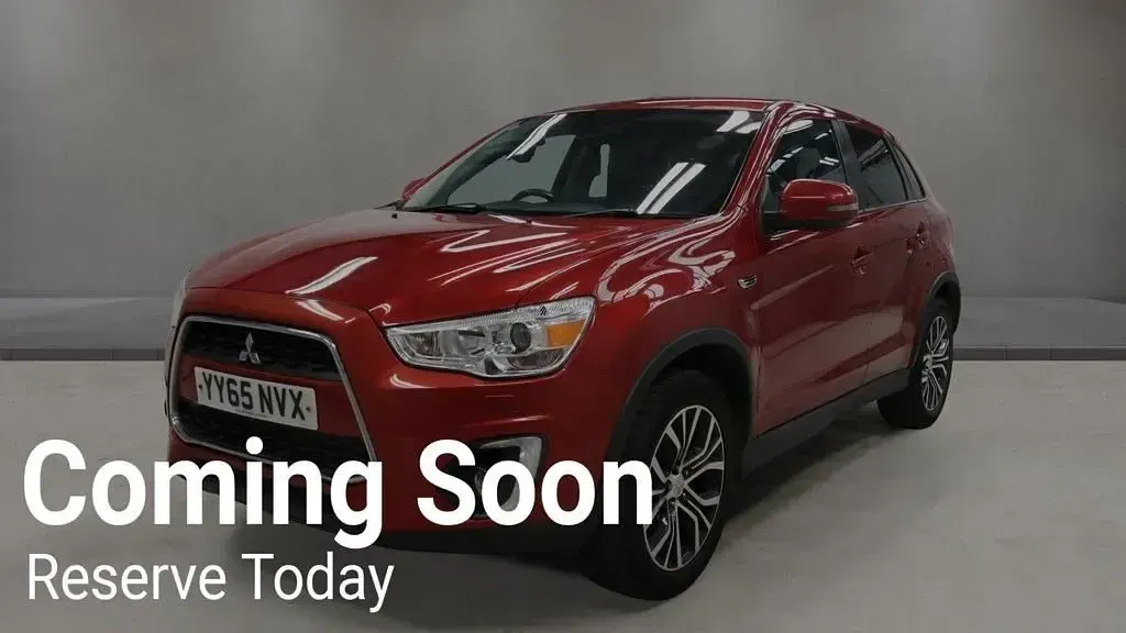 Used Mitsubishi ASX 117 HP (86 kW) 2015 Red SUV