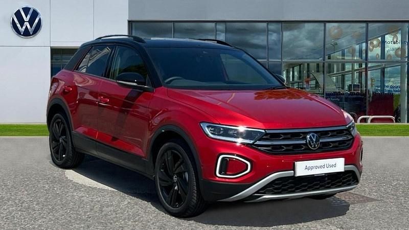 Red New 2025 VW T-Roc Style SUV | £28,134 (Expensive) - Image 1/4