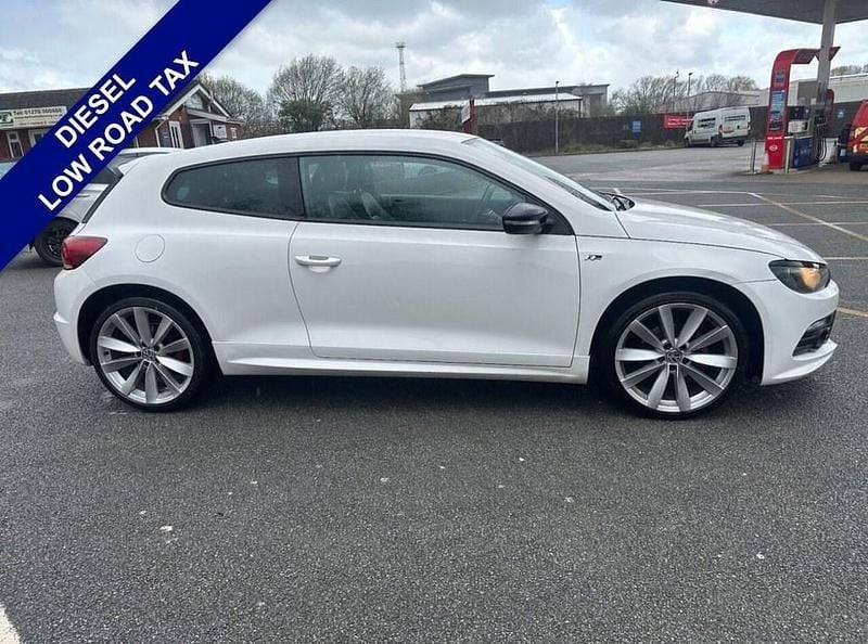Used VW Scirocco R-line 140 HP (102 kW) 2014 White Coupe