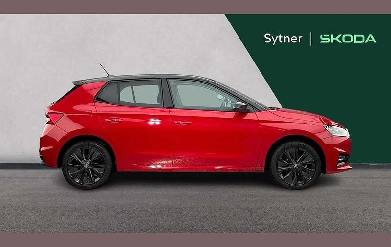 New Skoda Fabia Design Edition 94 HP (69 kW) 2026 Red Hatchback