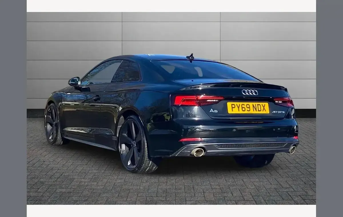 Used Audi A5 Black Edition 190 HP (139 kW) 2020 Black Coupe