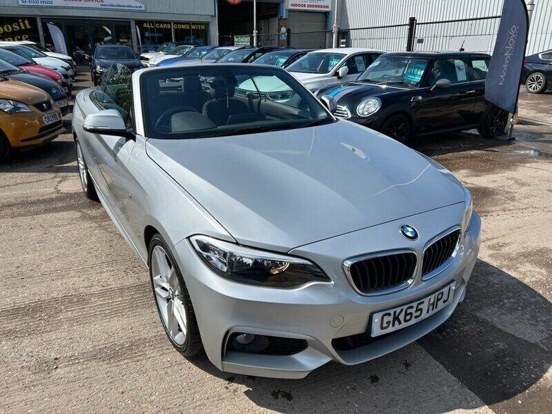 Silver Used 2015 BMW 220 M Sport Cabriolet | £12,499 (A bit pricey) - Image 1/4