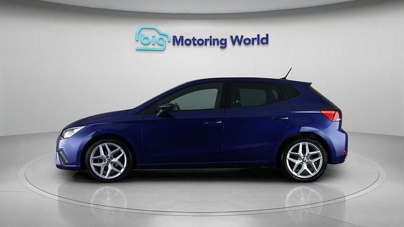Used Seat Ibiza FR 95 HP (69 kW) 2021 Blue Hatchback