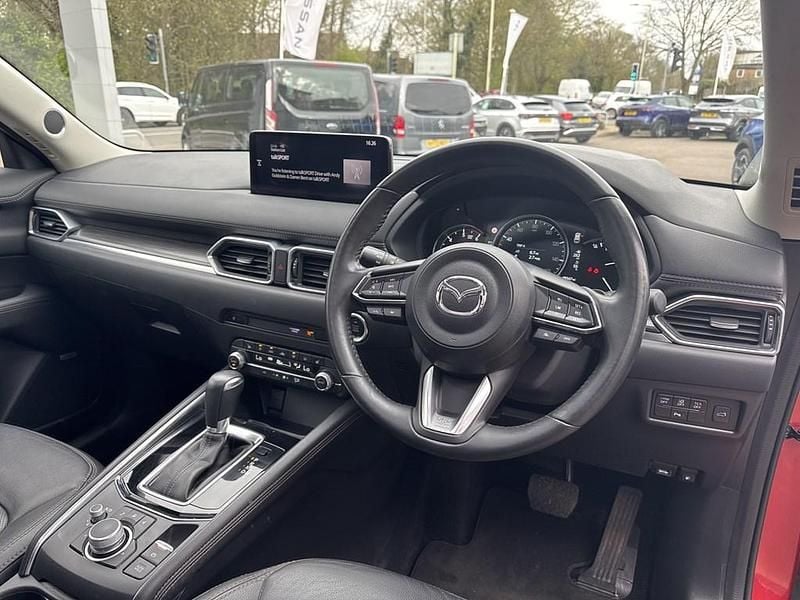 Używany Mazda CX-5 Exclusive-Line 2023 Czerwony SUV