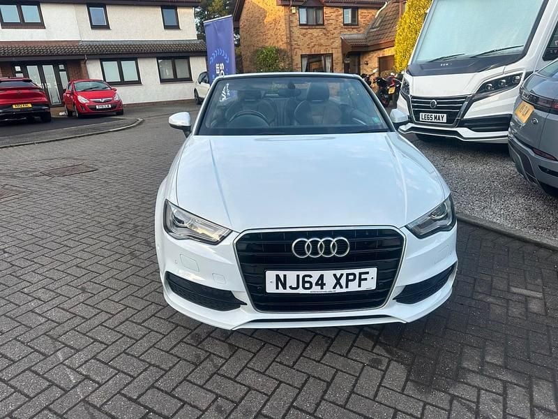 Used Audi A3 Cabriolet S-Line 150 HP (110 kW) 2014 White Cabriolet