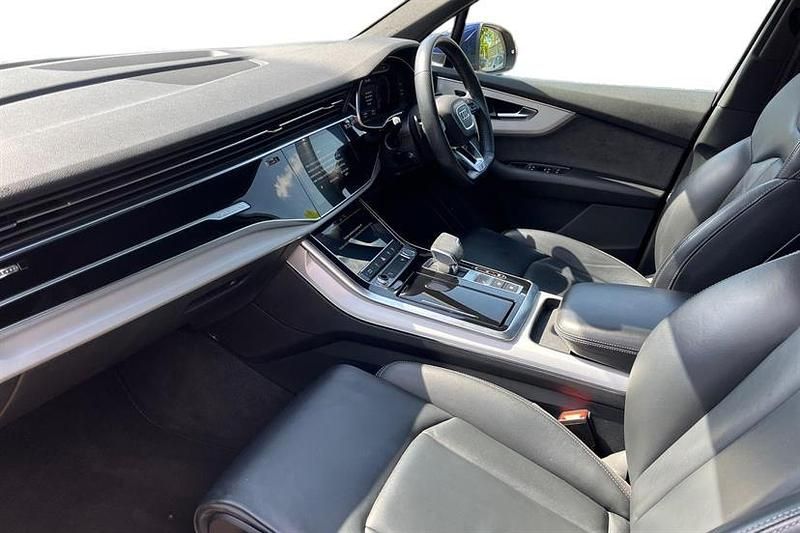 Begagnad Audi Q7 S-Line 286 HK (210 kW) 2020 Blå SUV