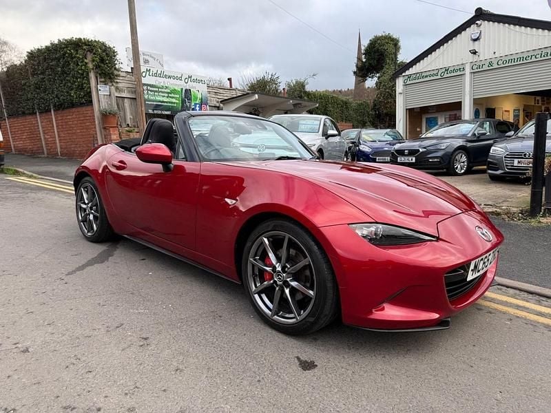 Red Used 2016 Mazda MX5 Inclusive Cabriolet | £14,990 - Image 1/4