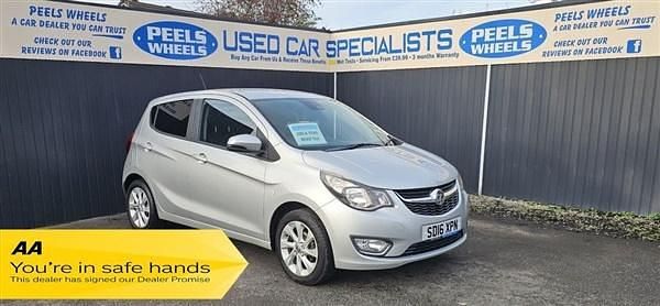 Silver Used 2016 Vauxhall Viva Hatchback | £3,975 (Fair price) - Image 1/4