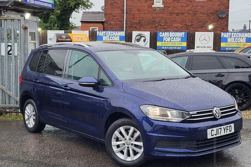 Blue Used 2017 VW Touran Family MPV | £12,995 (Fair price) - Image 1/1