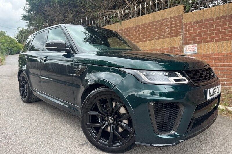 Green Used 2019 Land Rover Range Rover Sport SVR SUV | £45,490 (Expensive) - Image 1/1