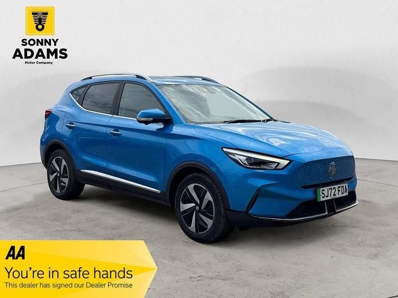 Used MG ZS Trophy 114 kW (156 HP) 2022 Blue SUV