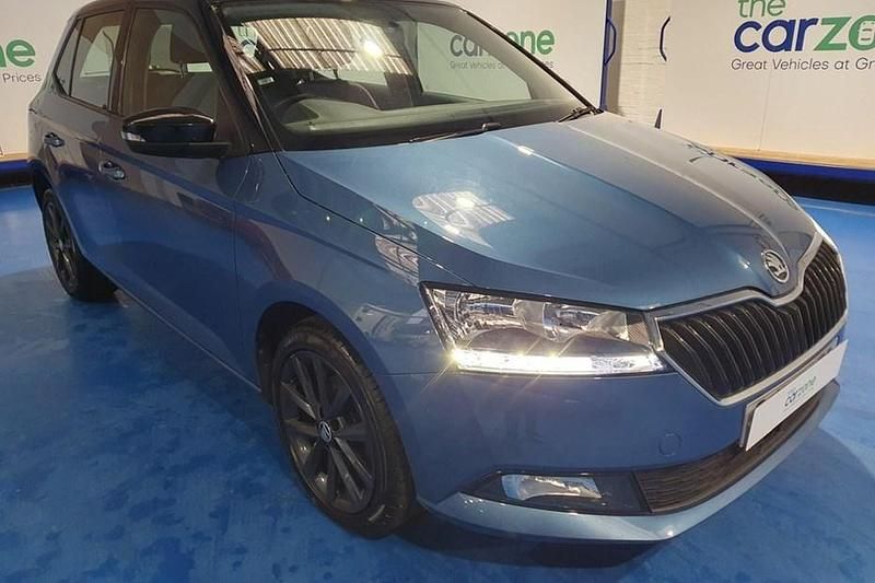 Used Skoda Fabia Colour Edition 60 HP (44 kW) 2020 Blue Hatchback