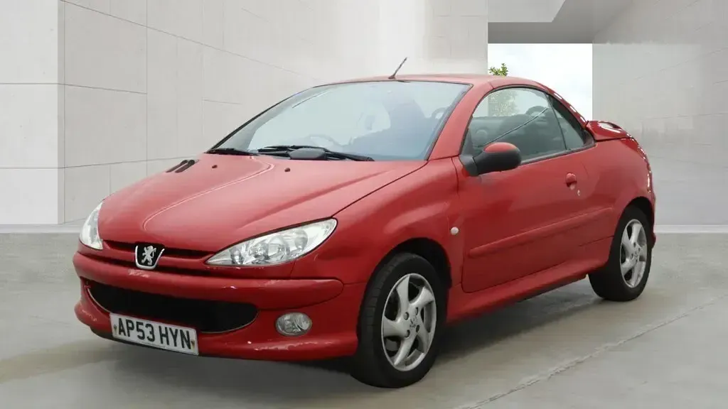 Used Peugeot 206 S 2004 Red Cabriolet