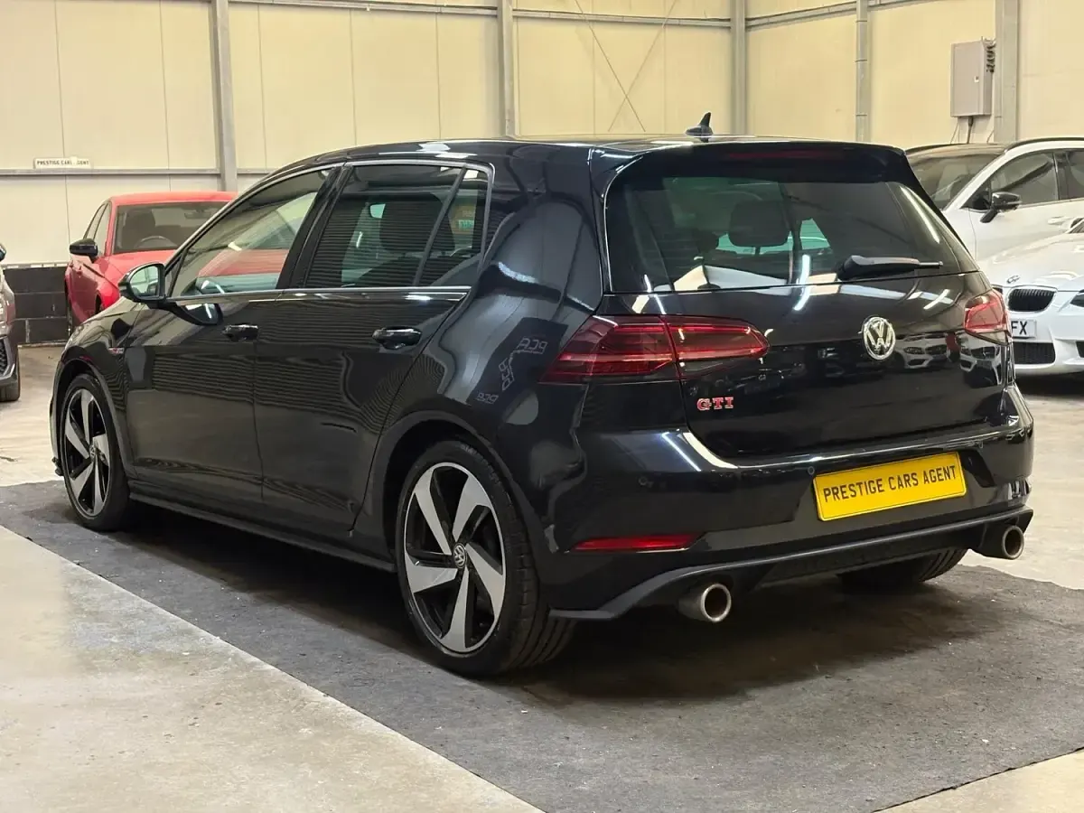 Used VW Golf VII GTI 2020 Black Hatchback