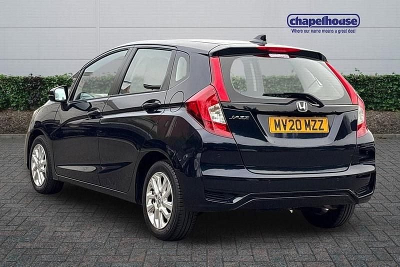 Begagnad Honda Jazz SE 2020 Blå Halvkombi