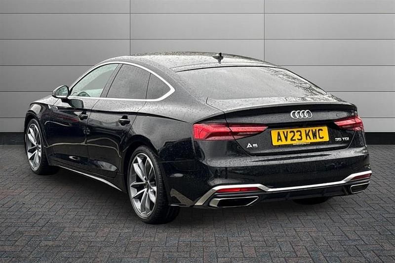 Used Audi A5 S-Line 163 HP (119 kW) 2023 Mythos black Coupe