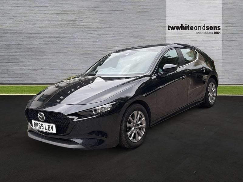 Black Used 2020 Mazda 3 Hatchback | £14,450 (Fair price) - Image 1/4