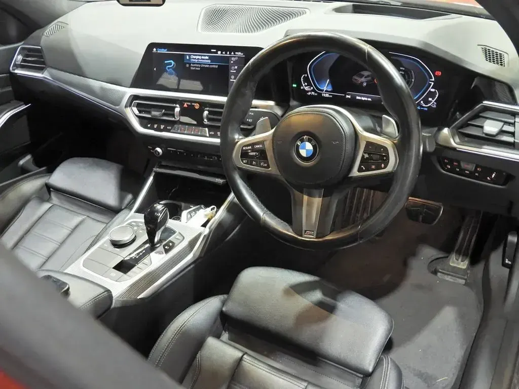 Used BMW 330e M Sport 2021 Orange Sedan