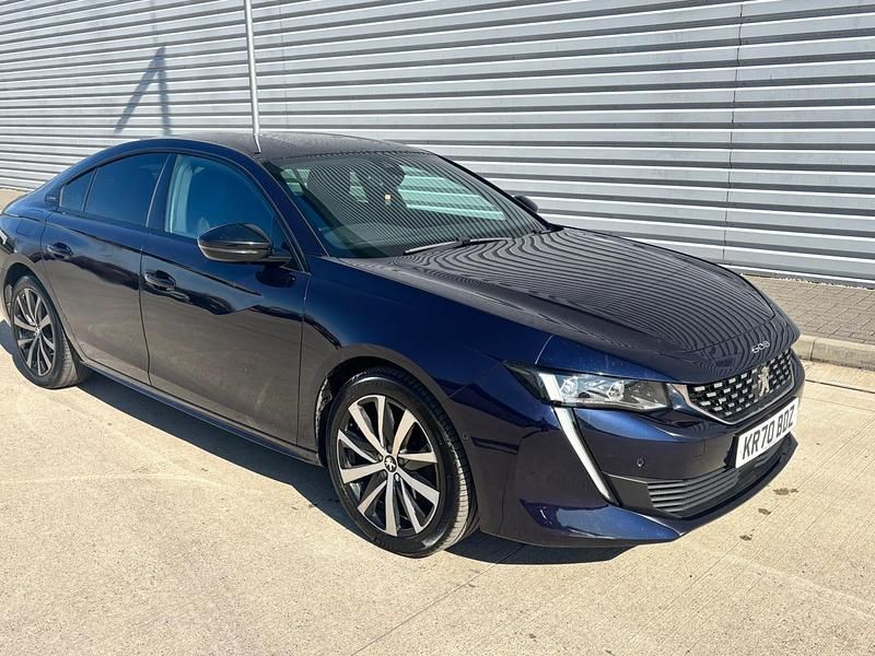 Used Peugeot 508 GT-line 130 HP (95 kW) 2020 Blue Hatchback