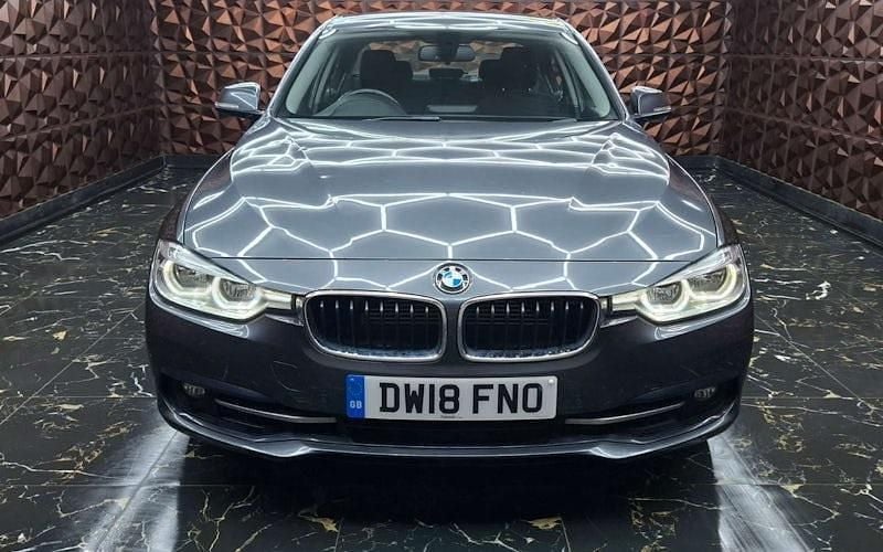 Used BMW 330e Sport Line 252 HP (185 kW) 2018 Grey Sedan