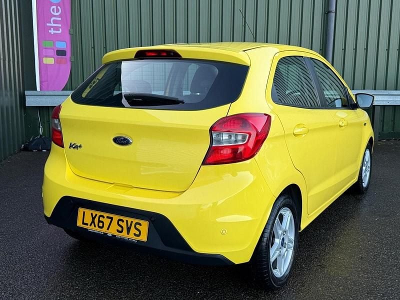 Used Ford Ka Plus Zetec 2017 Yellow Hatchback
