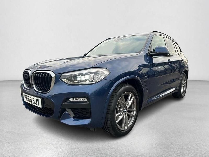 Used BMW X3 M Sport 190 HP (139 kW) 2018 Blue SUV