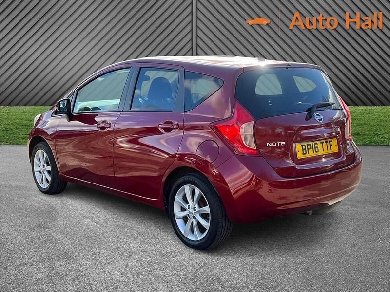 Used Nissan Note Acenta Premium 2016 Red Hatchback