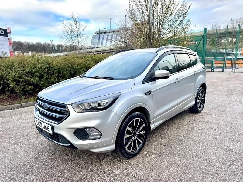 Used Ford Kuga ST-Line 120 HP (88 kW) 2018 Silver SUV